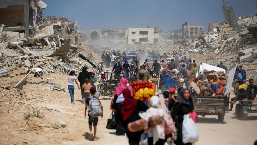 Refugiados palestinos de Gaza