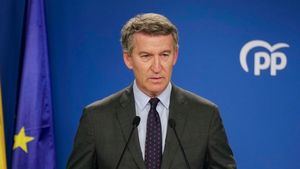 Feijóo llama a la movilización contra el "gobierno de la mentira": "España está harta"
