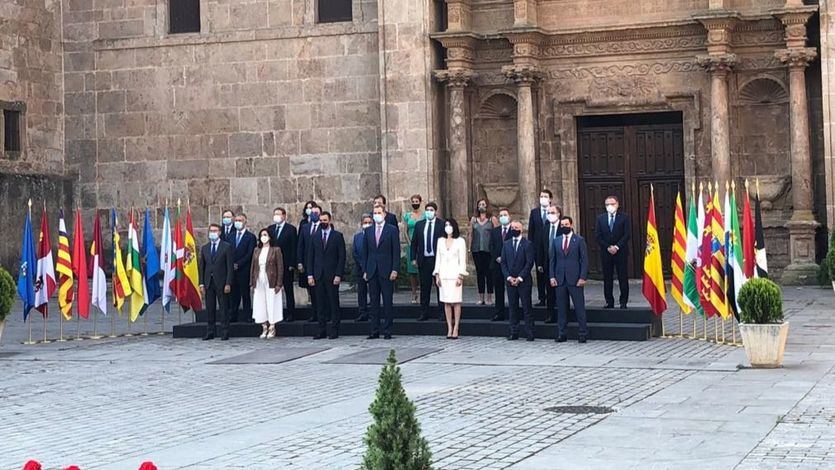 Foto oficial de una Conferencia de Presidentes anterior