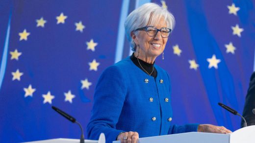 Christine Lagarde, presidenta del BCE