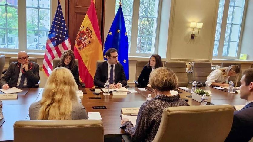 Carlos Cuerpo, ministro de Economía en su visita a Washington