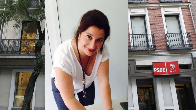 Leire Díez y el PSOE