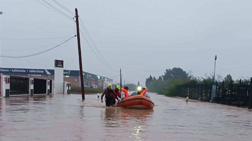 Imagen de las inundaciones en Valencia