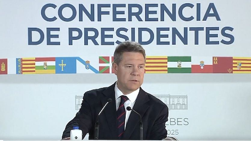 Emiliano García-Page, en la Conferencia de Presidentes