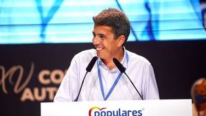 Mazón se burla de la respuesta que, supuestamente, le dio Sánchez: "Venga, Carlos, que estoy muy nervioso ahora"
