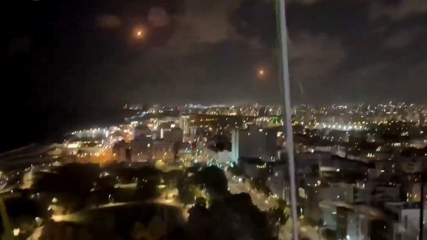Ataque con misiles de Irán a Israel