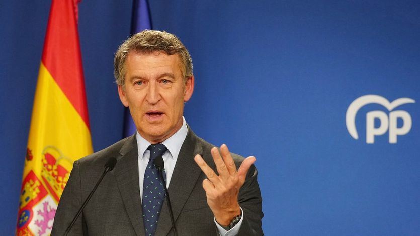 Alberto Núñez Feijóo comparece ante los medios