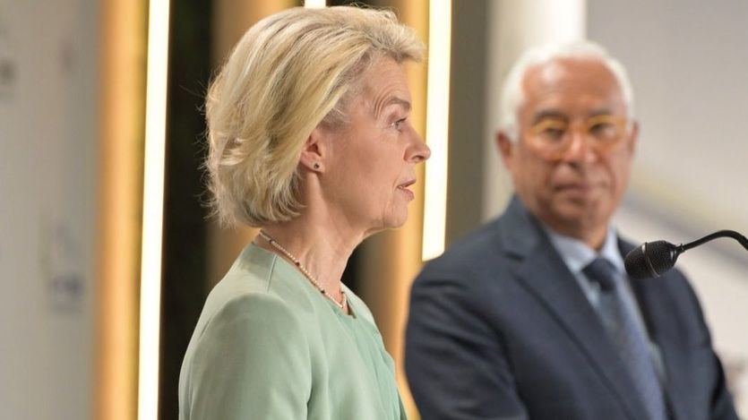 La presidenta de la Comisión Europea, Ursula von der Leyen