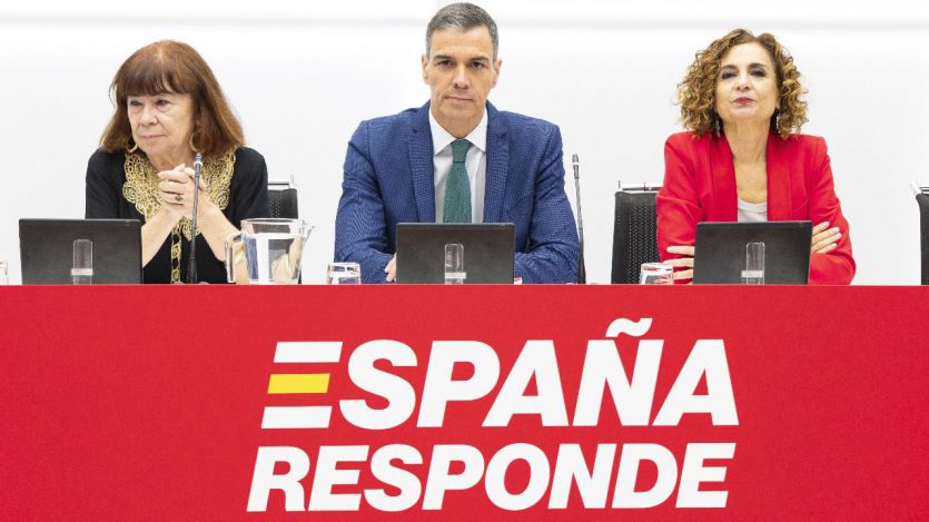 Pedro Sánchez, en una Comisión Ejecutiva Federal