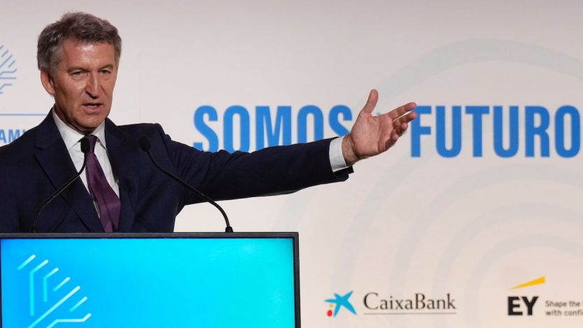 Alberto Núñez Feijóo, presidente del PP