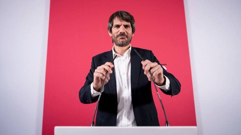 El ministro de Cultura y portavoz de Movimiento Sumar, Ernest Urtasun