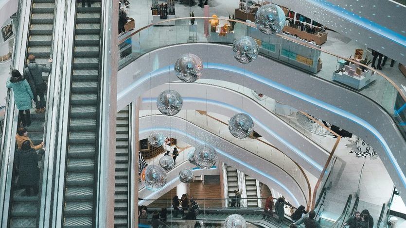Un centro comercial