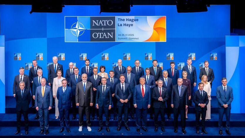 Foto oficial de la Cumbre de la OTAN de La Haya