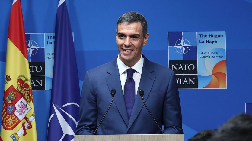 Pedro Sánchez, en la cumbre de la OTAN