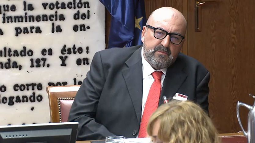 Koldo García, en el Senado