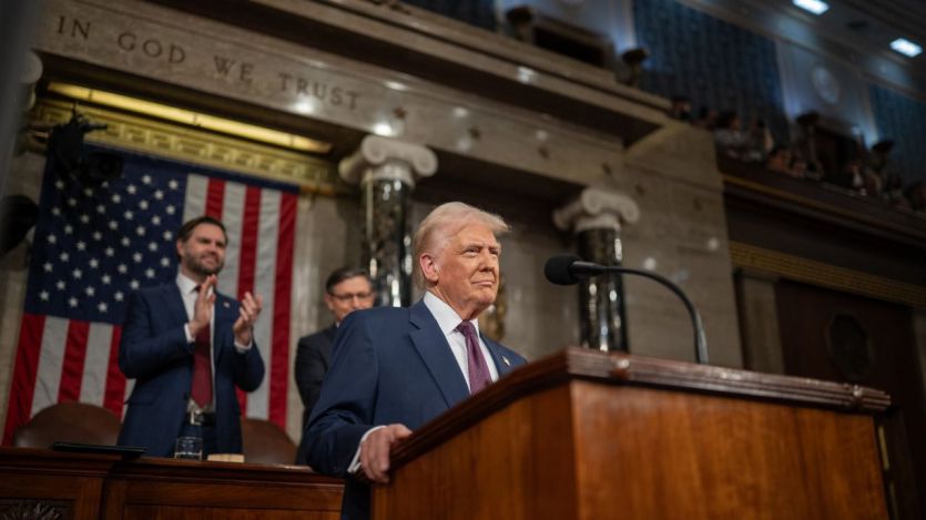Donald Trump, en el Senado