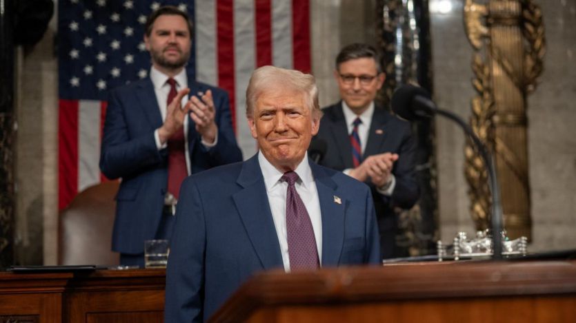 El presidente de Estados Unidos, Donald Trump