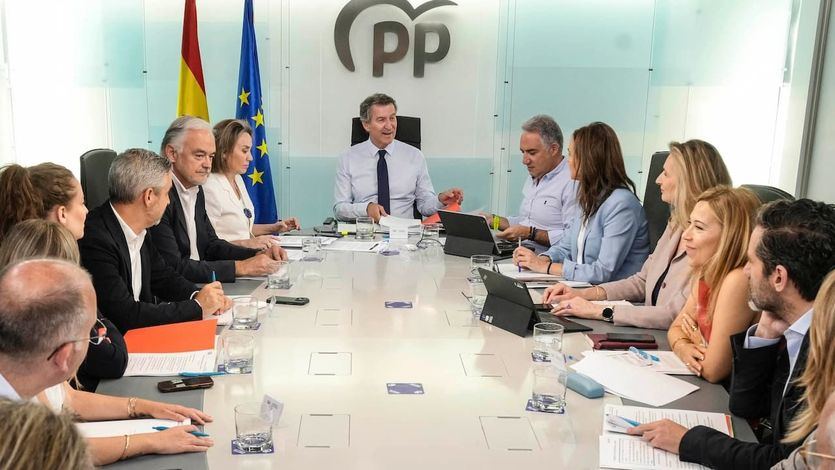 Plana mayor del PP de Feijóo en Génova