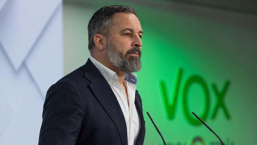El presidente de Vox, Santiago Abascal