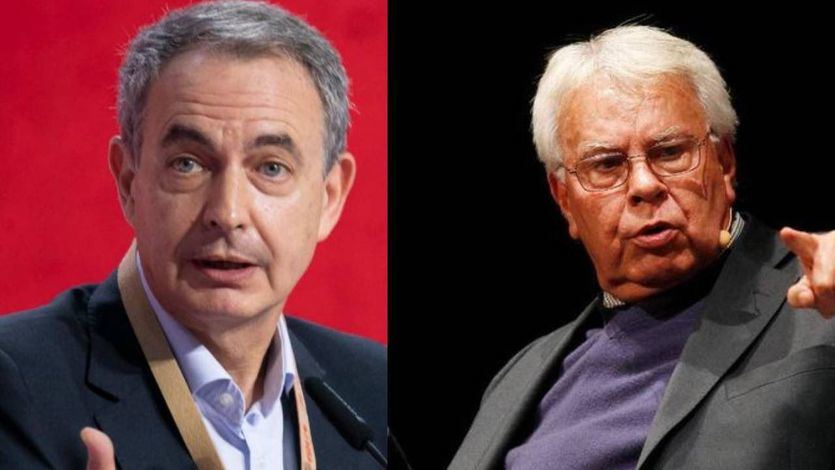 José Luis Rodríguez Zapatero y Felipe González