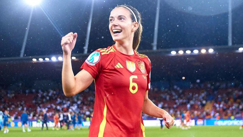 Aitana Bonmatí, estrella del partido tras su gol