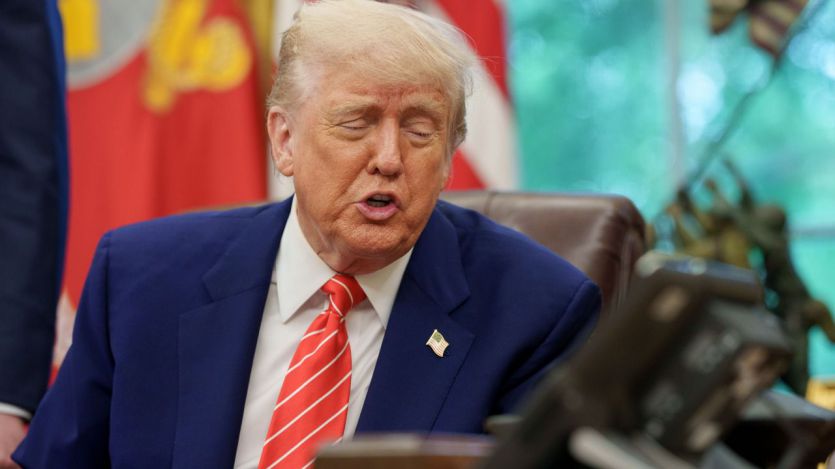 Donald Trump, en la Casa Blanca