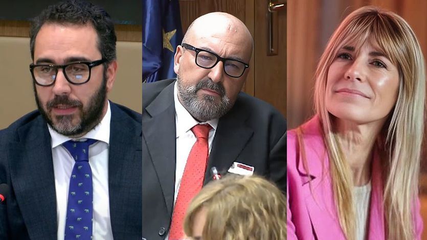 Víctor de Aldama, Koldo García y Begoña Gómez