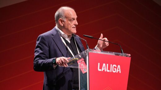 El presidente de La Liga, Javier Tebas