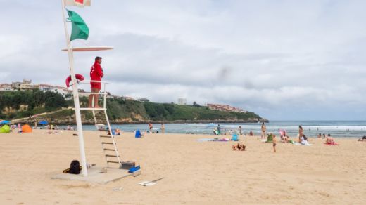 Socorrista en la playa