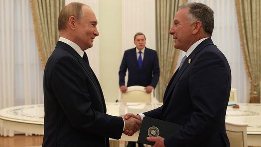 Vladimir Putin, con Steve Witkoff