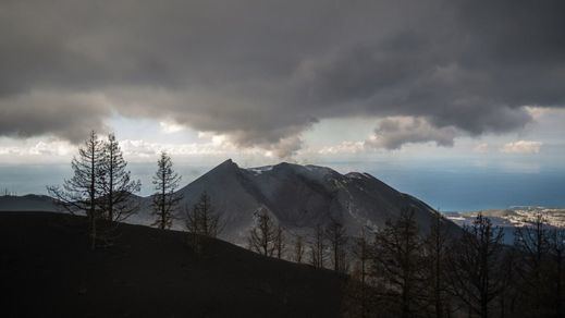 Volcán de la Palma en Cumbre Vieja