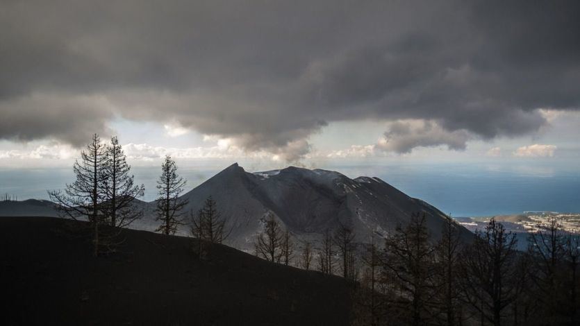 Volcán de la Palma en Cumbre Vieja
