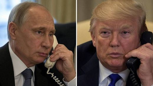 Vladimir Putin y Donald Trump