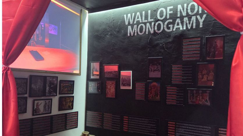 La nueva sala en el barcelonés Museo de la Erótica reivindica el poliamor (amor libre) y la NO monogamia