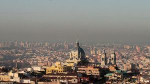 Alerta en la Comunidad de Madrid por la llegada de aire africano