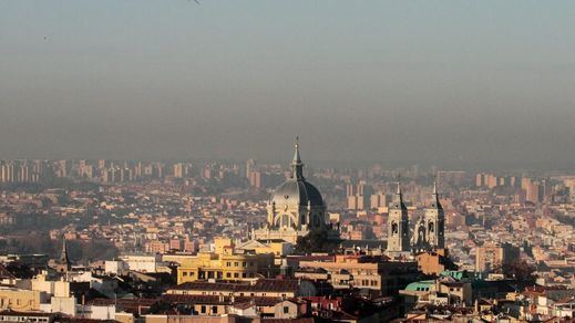 Aire contaminado en Madrid