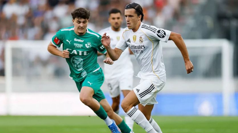Álvaro Carreras, en un partido