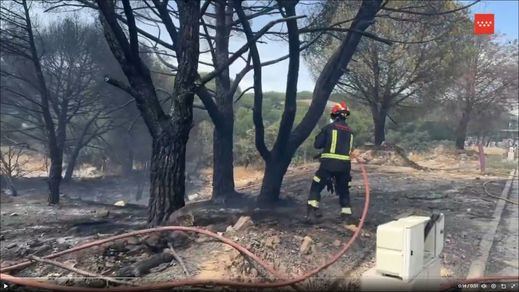 Los bomberos ya han controlado el incendio en Torrelodones