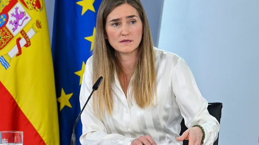 Sara Aagesen, en la rueda de prensa tras el Consejo de Ministros