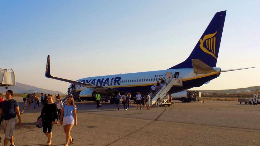 Un avión de Ryanair
