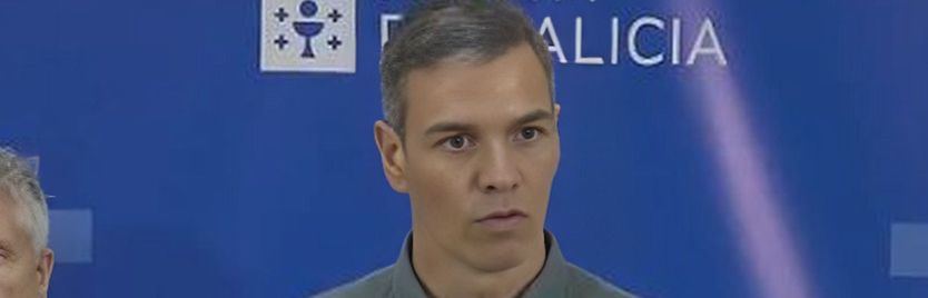 Pedro Sánchez, presidente del Gobierno en Galicia
