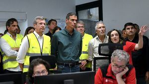 Sánchez, en Galicia con Alfonso Rueda y Marlaska: "Tenemos que actuar de manera unitaria"