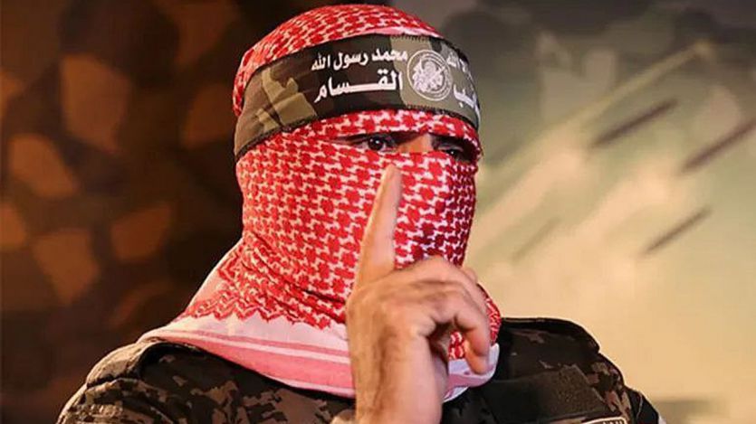 Un brigadista de Al-Qasam, el brazo armado de Hamás