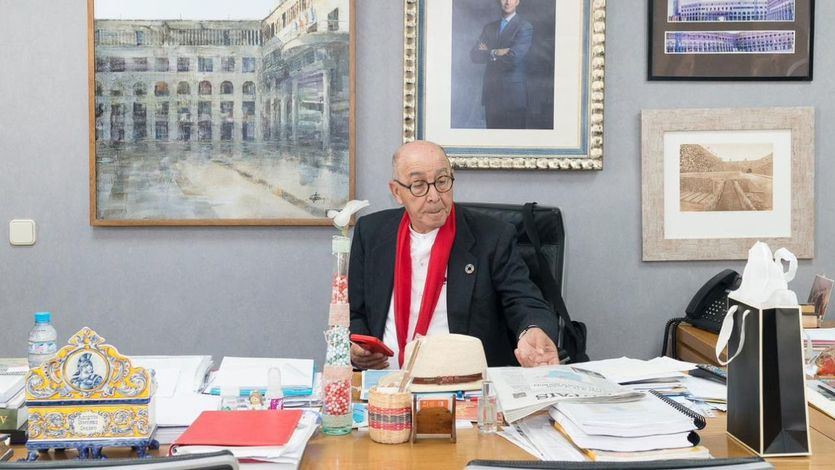 Agustín Jiménez Crespo, alcalde de Noblejas