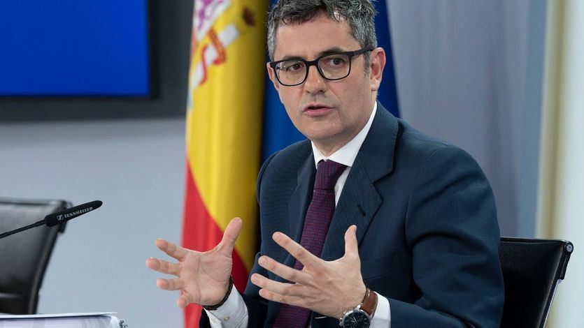 El ministro de Presidencia, Félix Bolaños