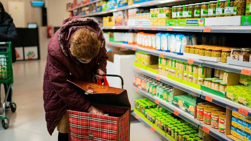 Compras en un supermercado