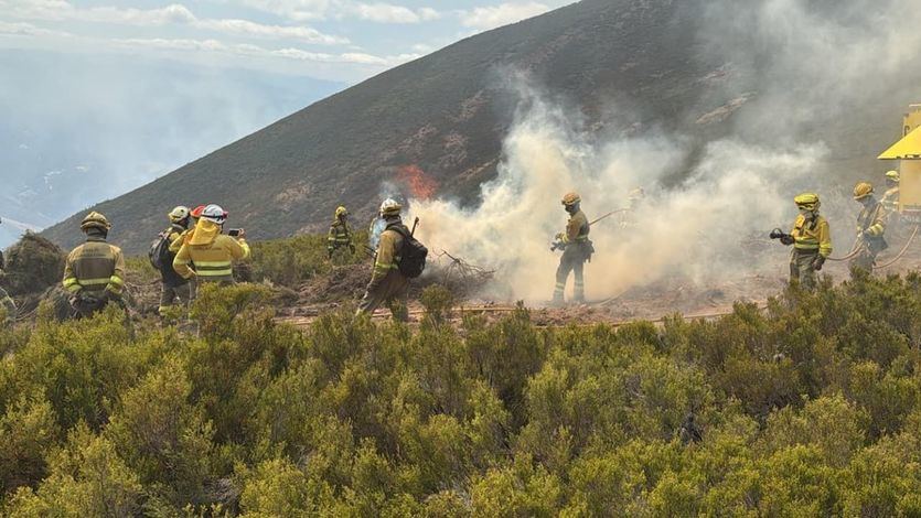 Bomberos en Castilla y León