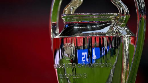 El trofeo de la Champions League
