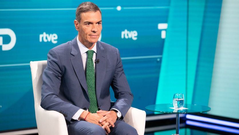 Entrevista de Pepa Bueno a Pedro Sánchez en 'La 1'
