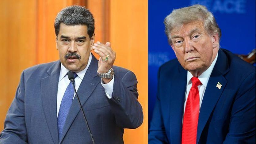 Nicolás Maduro y Donald Trump